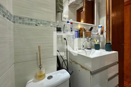 Banheiro de apartamento à venda com 1 quarto, 35m² em Glória, Rio de Janeiro