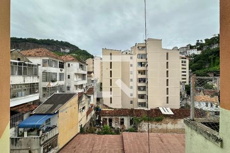 Vista da Sala de apartamento à venda com 1 quarto, 35m² em Glória, Rio de Janeiro