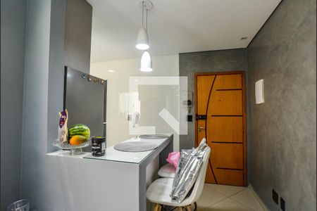 Sala de apartamento à venda com 2 quartos, 94m² em Vila Linda, Santo André