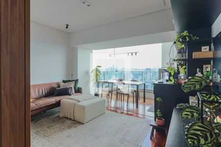 Sala de apartamento à venda com 1 quarto, 62m² em Butantã, São Paulo