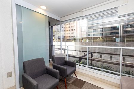 Varanda de kitnet/studio à venda com 1 quarto, 34m² em Consolação, São Paulo