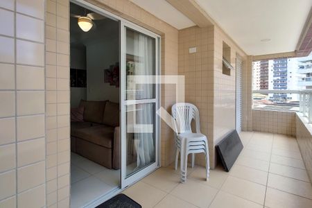 Sacada de casa de condomínio para alugar com 1 quarto, 45m² em Vila Tupi, Praia Grande