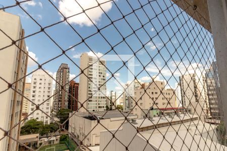 Sala de apartamento à venda com 1 quarto, 34m² em Indianópolis, São Paulo