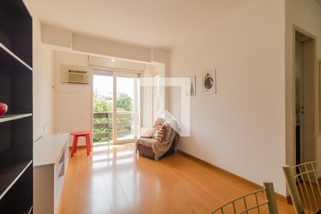 Sala de apartamento para alugar com 1 quarto, 48m² em Rio Branco, Porto Alegre