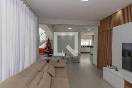 Sala de Jantar/TV de casa de condomínio para alugar com 4 quartos, 270m² em Jardim Green Park Residence, Hortolândia