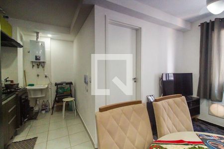 Sala/Cozinha de apartamento para alugar com 2 quartos, 33m² em Vila Progresso (zona Leste), São Paulo