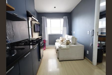 Sala de apartamento à venda com 1 quarto, 24m² em Panamby, São Paulo