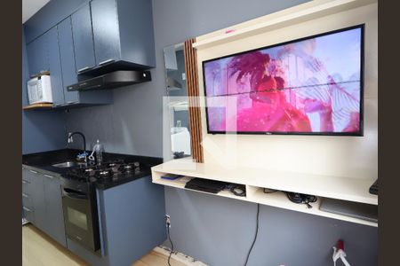 Sala de apartamento à venda com 1 quarto, 24m² em Panamby, São Paulo