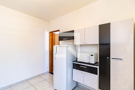 Cozinha de apartamento para alugar com 1 quarto, 23m² em Vila Indiana, São Paulo