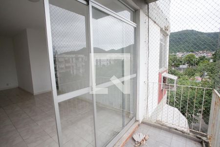 Varanda da Sala de apartamento à venda com 2 quartos, 76m² em Taquara, Rio de Janeiro