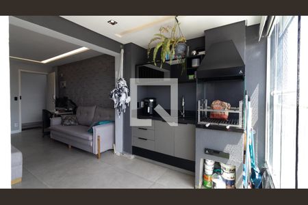 Sacada da Sala de apartamento à venda com 2 quartos, 56m² em Jardim Matarazzo, São Paulo