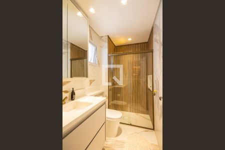 Apartamento à venda com 136m², 3 quartos e 2 vagas Apartamento à venda com 136m², 3 quartos e 2 vagasBanheiro da Suíte 3