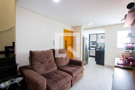 Sala de apartamento à venda com 3 quartos, 120m² em Jardim Paraiso, Santo André