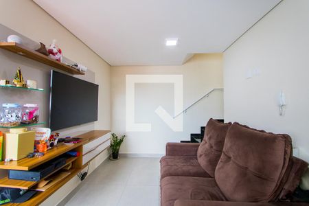 Sala de apartamento à venda com 3 quartos, 120m² em Jardim Paraiso, Santo André