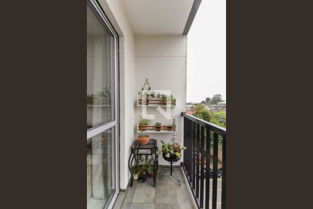 Varanda da Sala de apartamento à venda com 2 quartos, 47m² em Parada Xv de Novembro, São Paulo