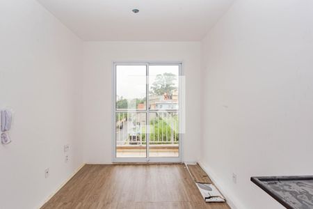 Sala e cozinha de apartamento para alugar com 1 quarto, 30m² em Sacoma, São Paulo