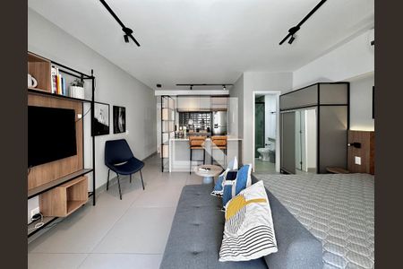 Studio de kitnet/studio para alugar com 0 quarto, 43m² em Campo Belo, São Paulo