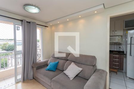 Sala  de apartamento à venda com 2 quartos, 48m² em Conceição, Diadema