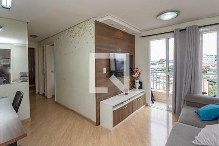 Sala  de apartamento à venda com 2 quartos, 48m² em Conceição, Diadema