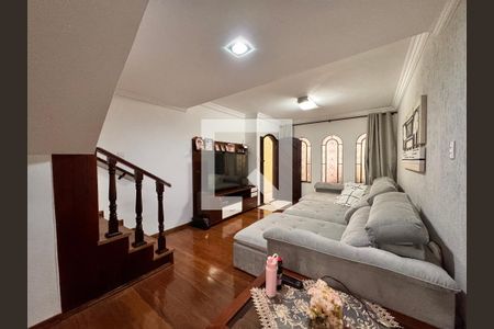 Sala de casa à venda com 3 quartos, 175m² em Jardim Utinga, Santo André