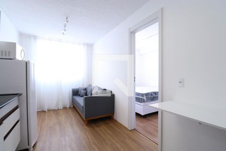 Sala/Cozinha de apartamento à venda com 1 quarto, 25m² em Água Branca, São Paulo