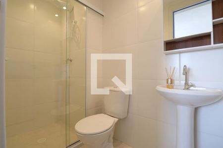 Banheiro de apartamento à venda com 1 quarto, 25m² em Água Branca, São Paulo