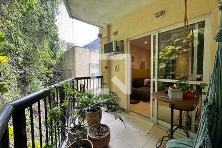 Varanda de apartamento à venda com 2 quartos, 84m² em Laranjeiras, Rio de Janeiro