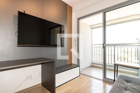 Sala/Cozinha de apartamento para alugar com 1 quarto, 31m² em Moema, São Paulo