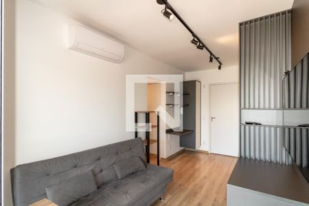 Sala/Cozinha de apartamento para alugar com 1 quarto, 31m² em Moema, São Paulo