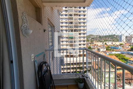 Varanda da Sala de apartamento à venda com 3 quartos, 72m² em Fonseca, Niterói