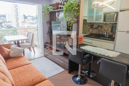 Sala de apartamento à venda com 2 quartos, 51m² em Mandaqui, São Paulo