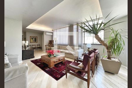 Sala de apartamento para alugar com 4 quartos, 183m² em Serra, Belo Horizonte