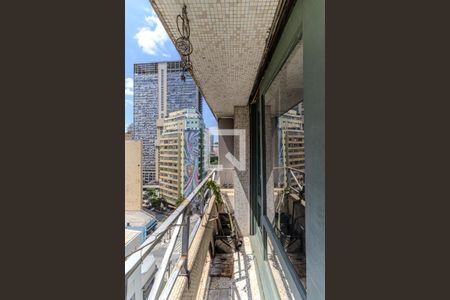 Varanda de kitnet/studio para alugar com 1 quarto, 38m² em Santa Ifigênia, São Paulo