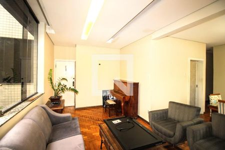 Sala de apartamento à venda com 3 quartos, 140m² em Gutierrez, Belo Horizonte