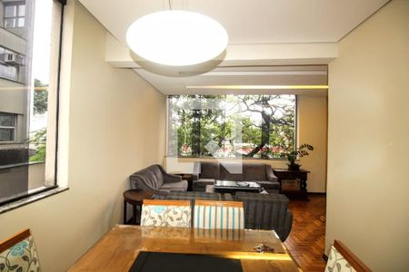 Sala de apartamento à venda com 3 quartos, 140m² em Gutierrez, Belo Horizonte