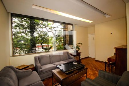 Sala de apartamento à venda com 3 quartos, 140m² em Gutierrez, Belo Horizonte