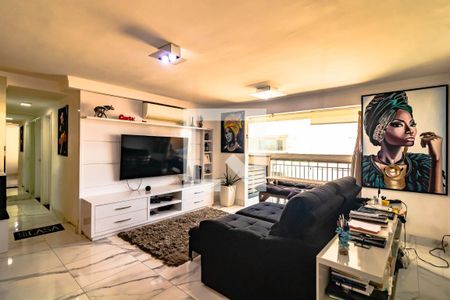 Sala de apartamento para alugar com 3 quartos, 105m² em Vila Campestre, São Paulo