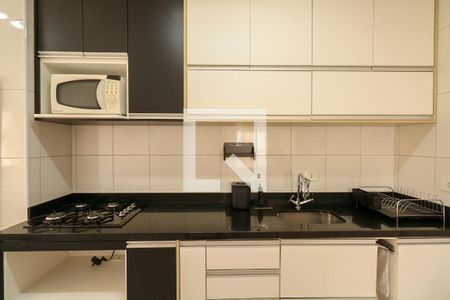 Cozinha e Área de Serviço de apartamento para alugar com 3 quartos, 73m² em Nova Gerti, São Caetano do Sul