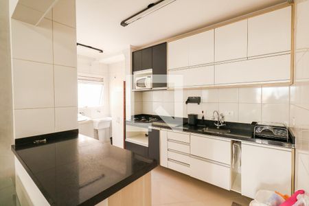 Cozinha e Área de Serviço de apartamento para alugar com 3 quartos, 73m² em Nova Gerti, São Caetano do Sul