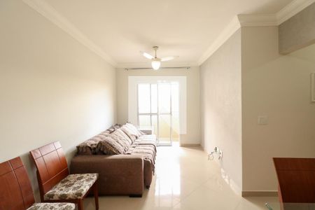 Sala de apartamento para alugar com 3 quartos, 73m² em Nova Gerti, São Caetano do Sul