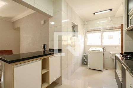 Cozinha e Área de Serviço de apartamento para alugar com 3 quartos, 73m² em Nova Gerti, São Caetano do Sul