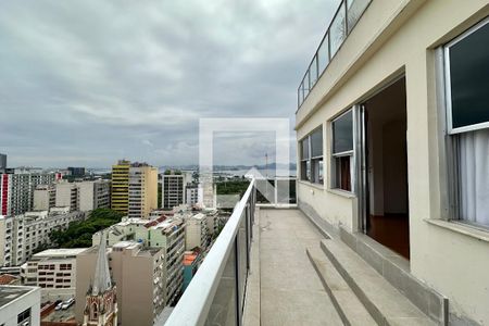 varanda de apartamento à venda com 2 quartos, 105m² em Glória, Rio de Janeiro