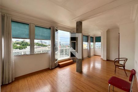 Sala de apartamento à venda com 2 quartos, 105m² em Glória, Rio de Janeiro