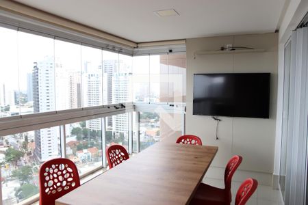 Varanda de apartamento para alugar com 3 quartos, 158m² em Setor Marista, Goiânia