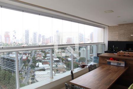 Varanda de apartamento para alugar com 4 quartos, 178m² em Setor Marista, Goiânia