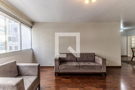 Sala de apartamento à venda com 4 quartos, 167m² em Higienópolis, São Paulo