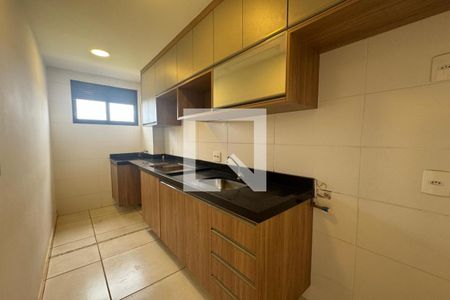 Cozinha - Lavanderia de apartamento para alugar com 1 quarto, 50m² em Bonfim Paulista, Ribeirão Preto