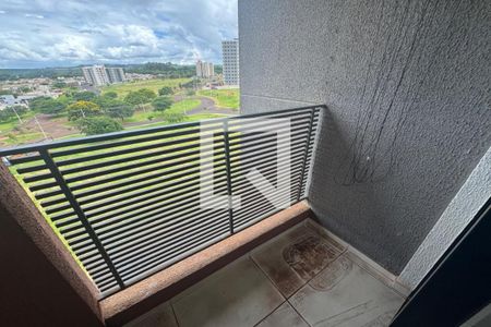 Sacada de apartamento para alugar com 1 quarto, 50m² em Bonfim Paulista, Ribeirão Preto