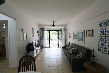 Sala de apartamento para alugar com 2 quartos, 90m² em Jardim Las Palmas, Guarujá