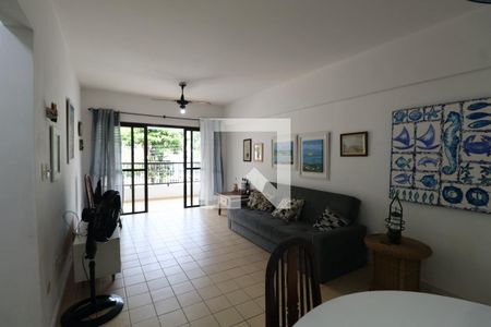 Sala de apartamento para alugar com 2 quartos, 90m² em Jardim Las Palmas, Guarujá